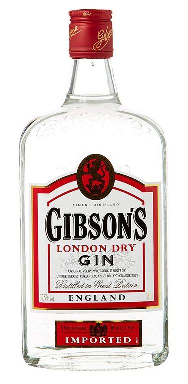 Gibsons Gin 100cl 37.5 % vol 11,95€
