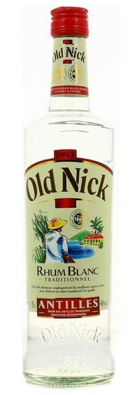 Old Nick White Antilles 70cl 40 % vol 7,95€