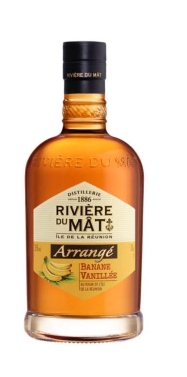 Rhum Arrangé Banane Riviere Du Mat 70cl 35 % vol 13,95€