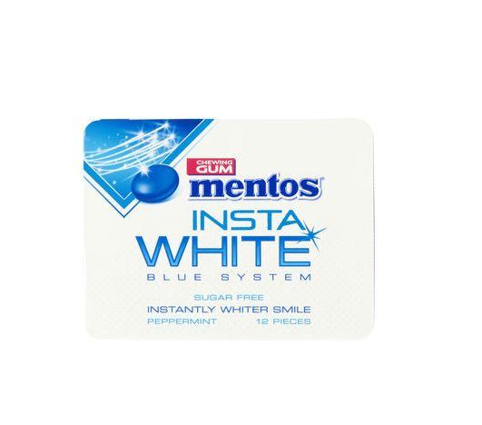 Mentos Gum Insta White 17.5g 1,25€