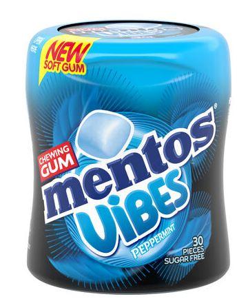 Mentos Gum Vibes Peppermint 60g 4,95€