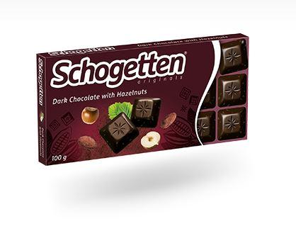 Schogetten Dark Chocolate Hazelnuts 100g 2,20€