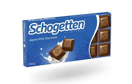 Schogetten Alpine Milk Chocolate 100g 1,80€