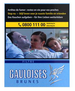 Gauloises Caporal Brunes 8*25 66,40€