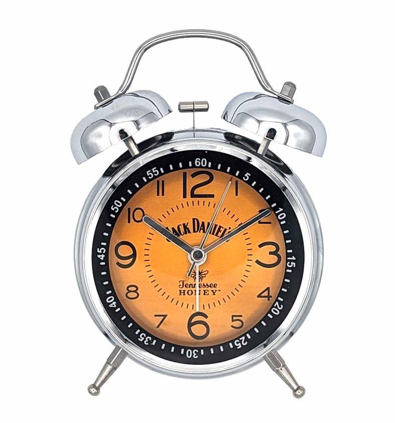 Jack Daniels Honey Twin Bell Retro Alarm Clock 24,95€