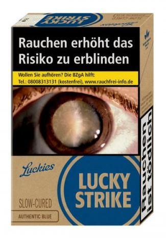 Lucky Strike Auth Blue 10*20 50,00€