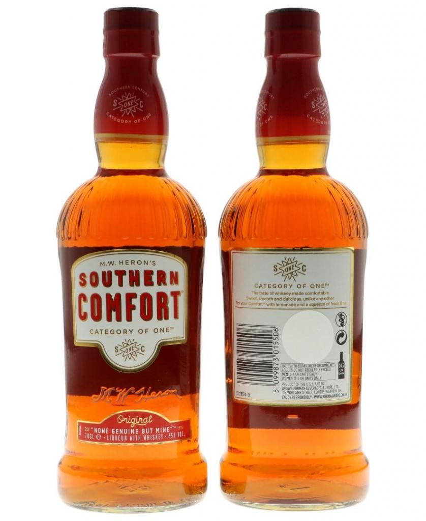 Southern Comfort 70cl 35 % vol 9,95€