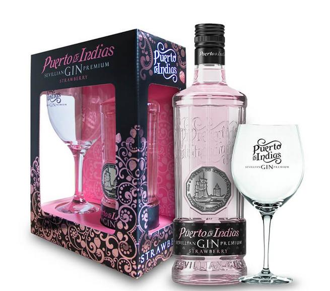 Puerto De Indias Strawberry + Verre + Gb 70cl 37.5 % vol 18,90€