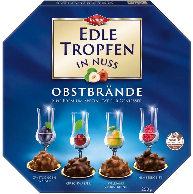 Trumpf Edle Tropfen In Nuss 250g 5,95€