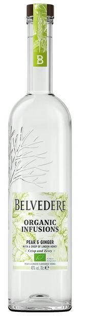 Belvedere Organic Infusions Pear & Ginger 70cl 40° 18,95€