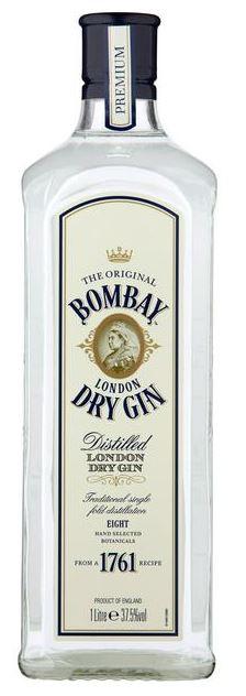 Bombay London Dry Gin 100cl 37.5 % vol 15,80€