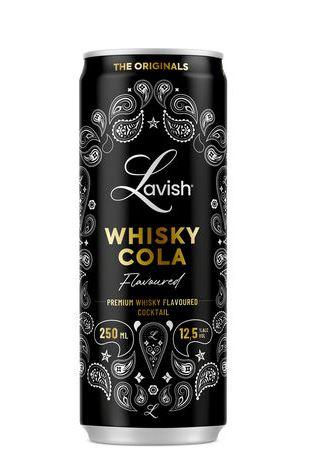 Lavish Whisky Cola Premix 25cl 12.5 % vol 3,50€