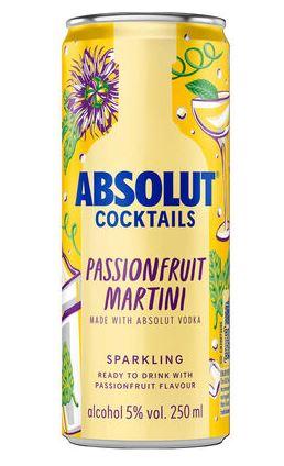 Absolut Passionfuit Martini 25cl 5° 4,50€