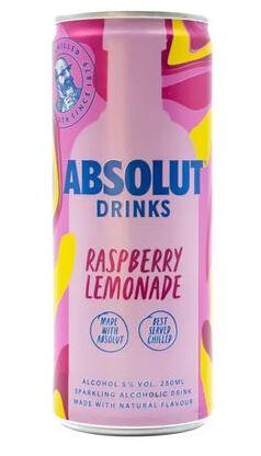 Absolut Raspberry Lemon 25cl 5° 4,50€
