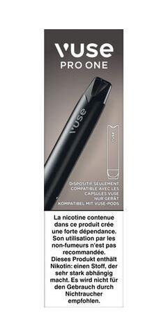 Vuse Pro One Device Only Black Pen 6,00€
