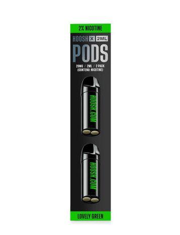Hoosh X Pods Lovely Green X2 (2ml)2% 8,95€