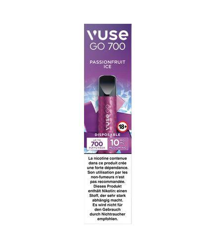 Vuse Go 700 Passion Fruit Ice 10mg 9,00€