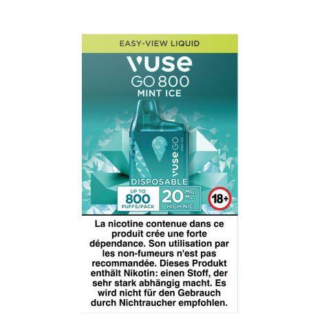 Vuse Go 800 Mint Ice 20mg 9,50€
