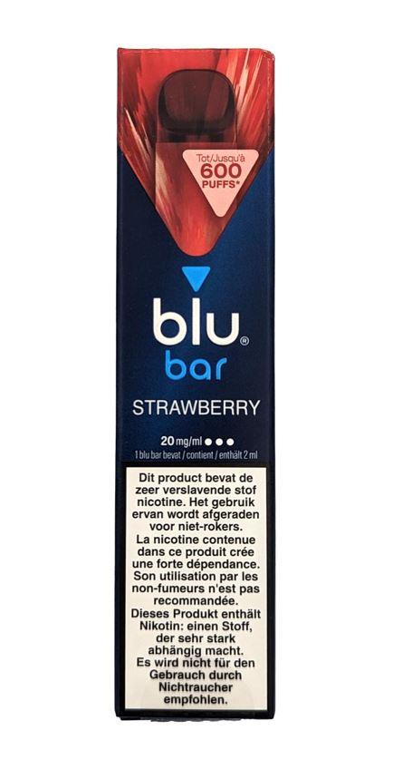 Blu Bar Strawberry 20mg 7,95€
