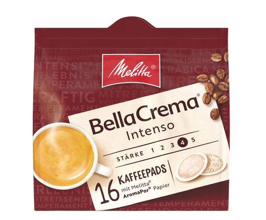 Melitta Bella Crema Intenso 16 Pads 107g 1,90€