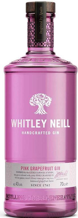 Whitley Neill Pink Grapefruit 70cl 43° 19,95€