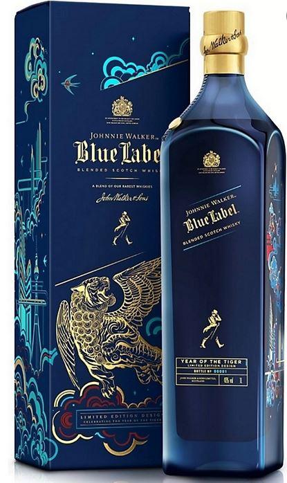 Jw. Blue Label Chinese Year Of Tiger 70cl 40° 225,00€
