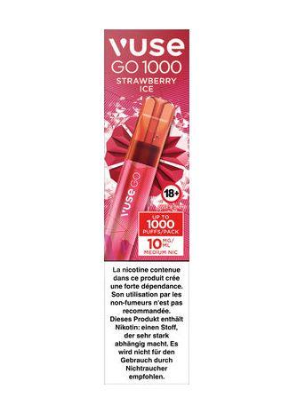 Vuse Go 1000 Pen Strawberry Ice 10mg 8,50€