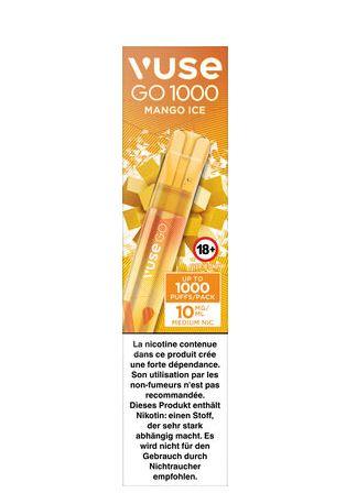 Vuse Go 1000 Pen Mango Ice 10mg 8,50€