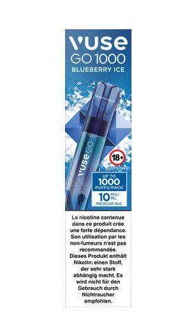 Vuse Go 1000 Pen Blueberry Ice 10mg 8,50€