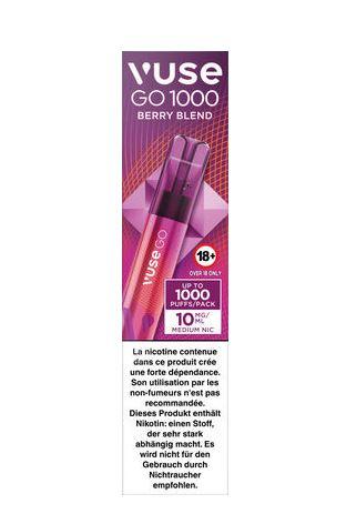 Vuse Go 1000 Pen Berry Blend 10mg 8,50€