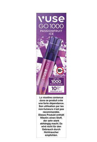 Vuse Go 1000 Pen Passion Fruit Ice 10mg 8,50€