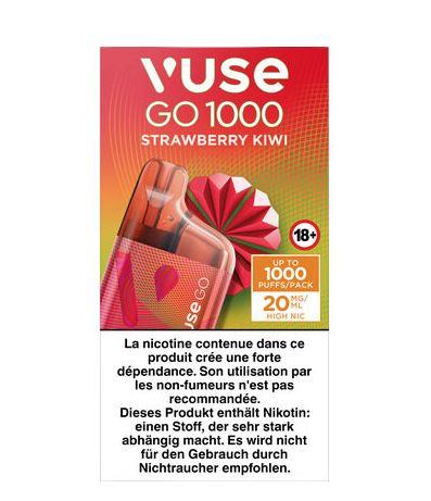 Vuse Go 1000 Box Strawberry Kiwi 20mg 9,00€