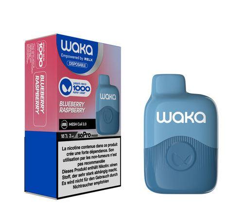 Waka So Pro Blueberry 18mg 7,50€