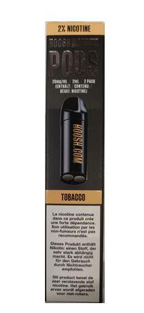 Hoosh X Pods Tobacco X2 (2ml)2% 9,80€