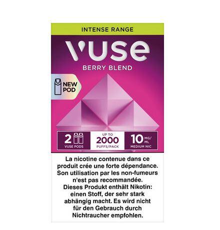 Vuse Intense Berry Blend 10mg 2 Pods 8,50€