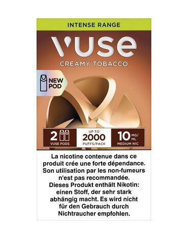 Vuse Intense Creamy Tobacco 10mg 2 Pods 8,50€
