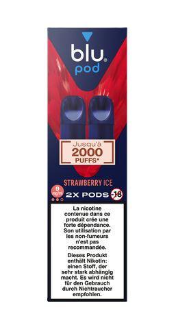 Blu Bar Pods Strawberry 9mg 2pods/2ml 8,50€