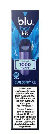 Blu Bar Wetkit Blueberry 20mg 1pods 7,50€