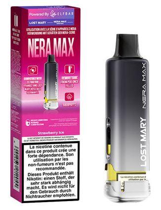 Nera Max Refill Pack Strawberry Ice 10ml 15,90€