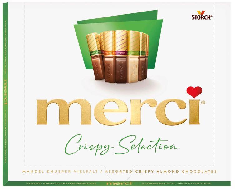 Merci Mandel Knusper Vielfalt 250g 6,95€