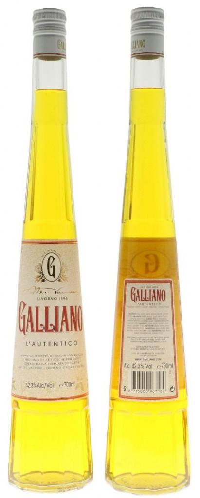 Galliano Autentico 70cl 42.3 % vol 13,95€