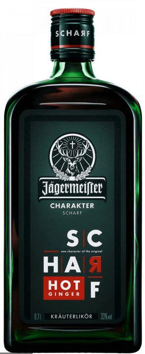 Jägermeister Scharf Hot Ginger 70cl 33° 14,45€