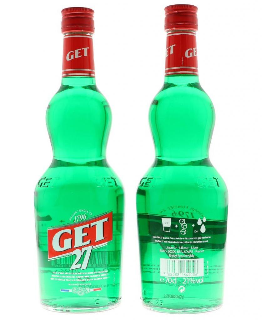 Get 27 Pepermint 70cl 21° 12,50€
