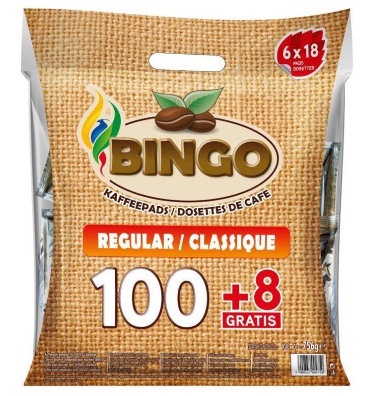 Bingo Cafe Regular 100+8p 756g 5,49€