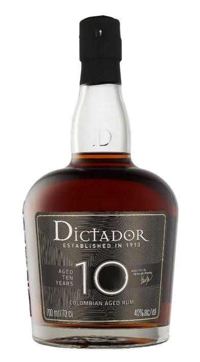 Dictador 10 Years 70cl 40 % vol 27,95€