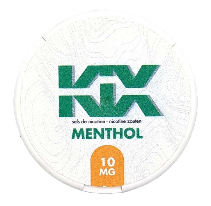Kix Nicotine Menthol 10mg 4,00€
