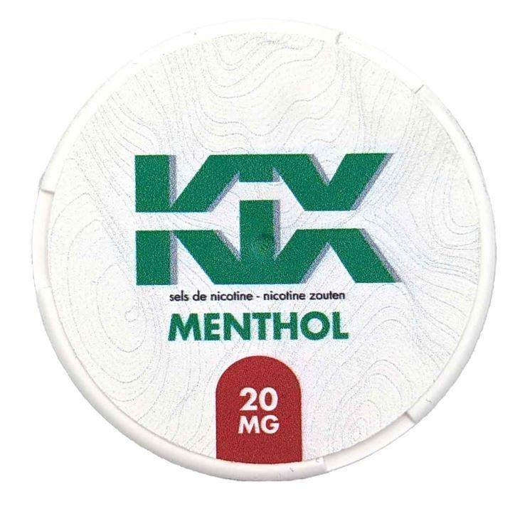 Kix Nicotine Menthol 20mg 5,00€