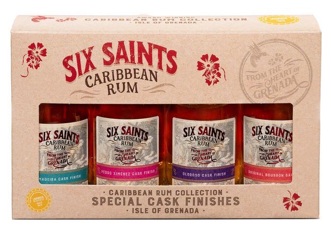 Six Saints Rum Gift Set 20cl 4*5cl 41.7° 21,50€