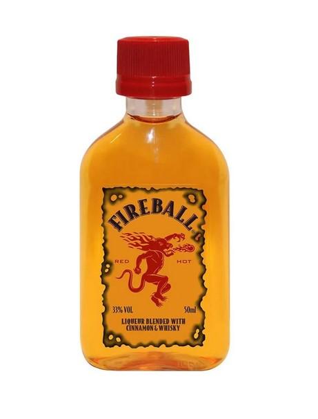 Fireball Cinnamon Whisky Liqueur 5cl 33 % vol 2,95€