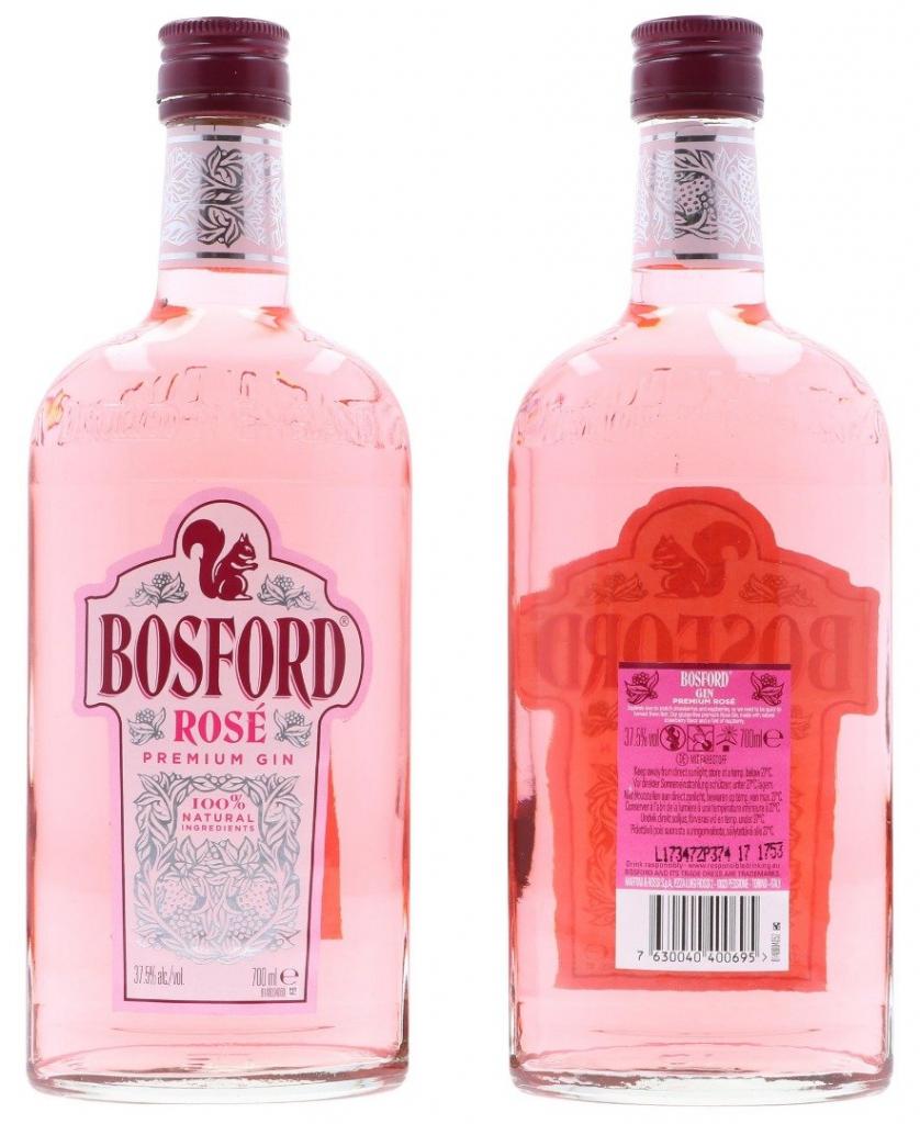 Bosford Rose Gin 70cl 37.5 % vol 11,95€